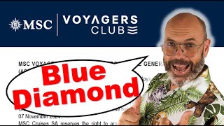 Blue Diamond MSC Voyagers Club new and highest level [upl. by Ledah]