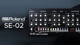 Roland SE02 Sound Demo no talking with Meris LVX [upl. by Reilamag]