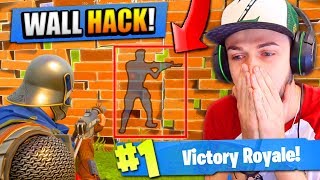 How to WALL HACK in Fortnite Battle Royale [upl. by Sanfred]