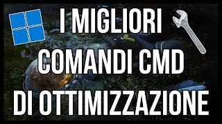 🔧I MIGLIORI COMANDI CMD PER OTTIMIZZARE WINDOWS BOOST FPS🚀 [upl. by Bunnie]