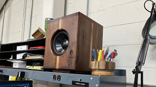 21 black walnut dayton audio stereo system completed [upl. by Thynne191]