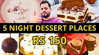 5 Night Dessert Places To Try  Chennai Late Night Out [upl. by Ennahgiel]