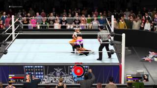 WWE 2k16 Natalya sharpshooter [upl. by Ydrah]