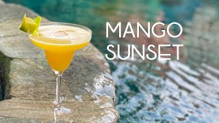 MANGO SUNSET  Tequila amp Mango Make the Perfect Summer Cocktails [upl. by Tdnarb]