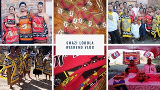 Swazi Lobola Weekend Vlog Part 1  Traditional Wedding  South African [upl. by Analah514]