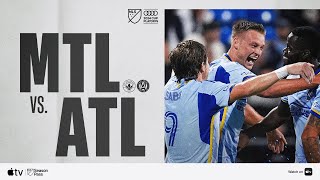 CF Montréal vs Atlanta United  Audi 2024 MLS Cup Playoffs  Full Match Highlights [upl. by Haldas]