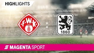 FC Würzburger Kickers  1860 München  Spieltag 29 1819  MAGENTA SPORT [upl. by Ahsikram53]