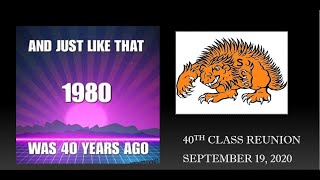 Springtown High School Class of 1980 Reunion Slideshow [upl. by Clabo]