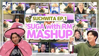 SUCHWITA EP1 SUGA with RM Reaction Mashup [upl. by Felise655]