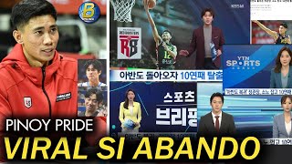 PINOY PRIDE  Abando Big News sa Korea  Belangel to KBLMIP  Ildefonso Lipat ng Team [upl. by Adniled]