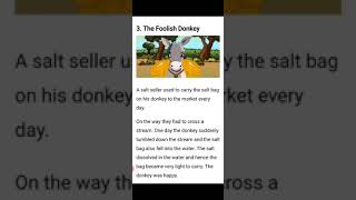 The Foolish DonkeyStory9 [upl. by Hastie]