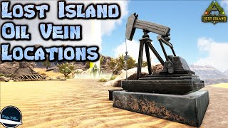 Lost Island Oil Vein Locations Ark Survival Evolved [upl. by Lenoil152]