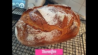 Niederenser Bauernbrot aus dem Thermomix® TM5  Thermifee [upl. by Ailecara]