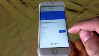 How to Add Gmail Account on iPhone 6 amp 6s [upl. by Noiraa]