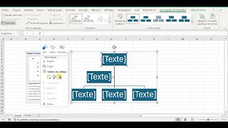 Comment réaliser un organigramme sur Excel [upl. by Norted444]