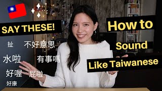 20 Phrases Make You Sound TAIWANESE Immediately｜Taiwanese Mandarin｜Learn them in 10 MINUTES [upl. by Adams]