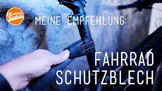 Mountainbike  SKS Schutzblech für Cube ebike [upl. by Carmelle]