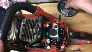 DOLMAR Chainsaw Carburetor Cleaning [upl. by Shauna]