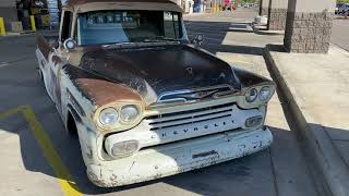 1959 Chevrolet Apache Fleetside Pickup Truck  Slammed  Patina  Classics  Arizona [upl. by Princess]