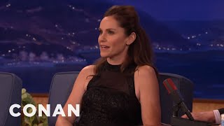 Amy Brenneman Is Hot For Her TV Son  CONAN on TBS [upl. by Miner]