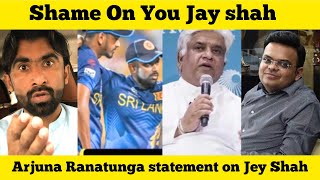 arjuna ranatunga on jay shah  arjuna ranatunga statement  srilanka cricket board  sports ckt [upl. by Eiba]