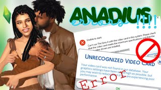 ANADIUS ERROR FIXES  DOWNLOADING SIMS 4 NEW quotFOR RENT PACK w ANADIUS SIMS 4 UPDATER [upl. by Deming]