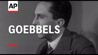 GOEBBELS  SOUND [upl. by Everrs]