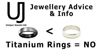 Jewellery Advice and Info Titanium Rings  No [upl. by Nibot492]