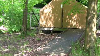 Platform Tent Camping for Girl Scouts [upl. by Eelyam]