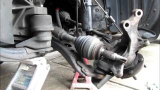 Toyota Highlander CV axle replacement [upl. by Chenay]