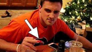 PRANKING MY BOYFRIEND WITH quotPERMANENTquot ACRYLIC NAILS  VLOGMAS DAY 10 [upl. by Cralg]