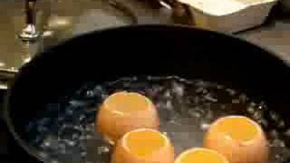 Cooking Hard Boiled Eggs Sprinkled with Caviar [upl. by Sagerman]