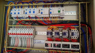 Industrial electrical panel wiring trainingComplete installation of equipment and wiring [upl. by Barsky]