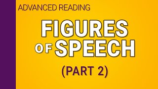 Figures of Speech Part 2 Tropes and Schemes [upl. by Killian142]