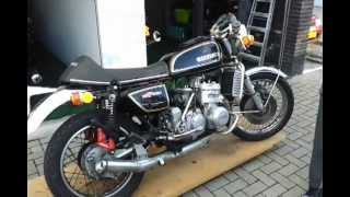 Start of Yamaha XS750 [upl. by Mellitz]