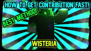 Best way to get contribution as a demon in wisteria Roblox [upl. by Nyltiak]