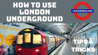 HOW TO USE LONDON UNDERGROUND  Travel Tutorial [upl. by Alaunnoif]