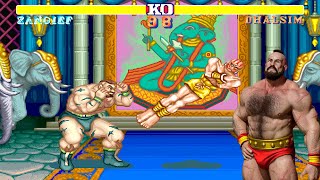 ZANGIEF Longplay Street Fighter 2 Champion Edition Arcade Hardest  4K 60 FPS [upl. by Namurt]