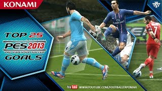 PES 2013  Top 25 goals winter 201213 [upl. by Irep367]