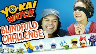 YOKAI Watch BLINDFOLD Medal Moments Figures CHALLENGE [upl. by Ayak731]