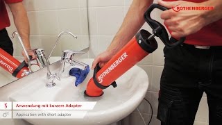 ROPUMP SUPER PLUS Force Pump Cleaner  SaugDruckreiniger für Rohre [upl. by Ainomar]