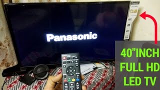 Unboxing amp Review Of PANASONIC 40quot inch FHD LED TV  Panasonic TH40D200DX  Best LED Tv Under 30k [upl. by Warenne]