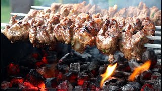 Armenian Shish Kebab Khorovats Recipe International Cuisines [upl. by Varden]