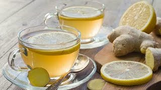 Ginger tea with Lemon and lime [upl. by Early]