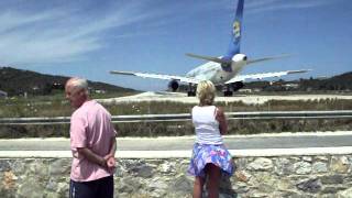 Skiathos 2011 take off [upl. by Saalocin]