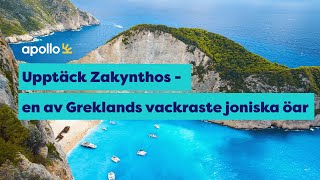 Upptäck Zakynthos  en av Greklands vackraste joniska öar [upl. by Jollenta]