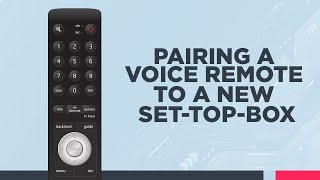 Pairing a Fision TV Voice Remote to a new SetTopBox [upl. by Wiley660]