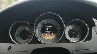 Mercedes Benz C250 w204 acceleration 0200 kmh [upl. by Nazay]