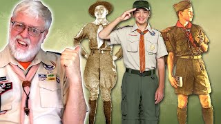 The Scout Uniform Through History Scouting America [upl. by Mariann934]