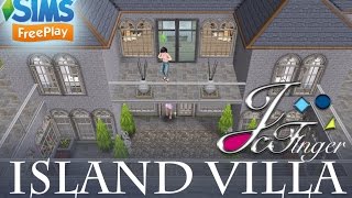 Sims FreePlay ORIGINAL DESIGN ISLAND VILLA by Joy [upl. by Cirdor]